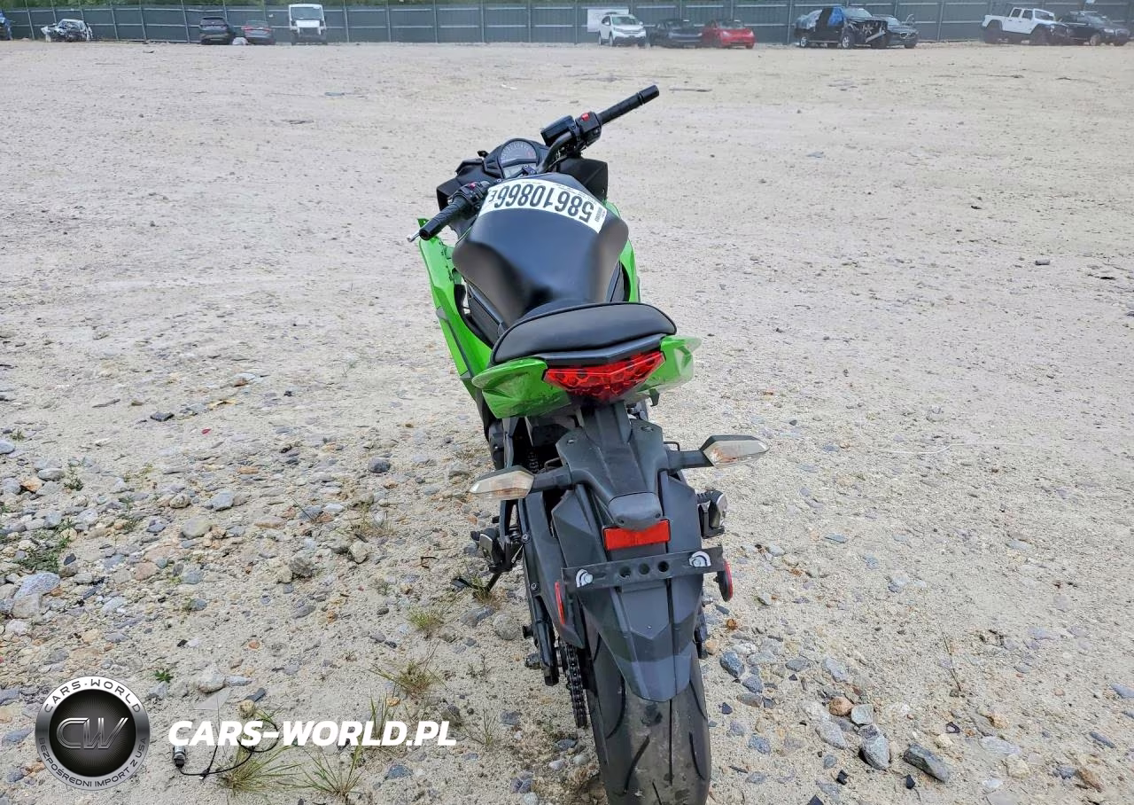2014 Kawasaki Ex650 F VIN:JKAEXEF10EDA16405 - 4