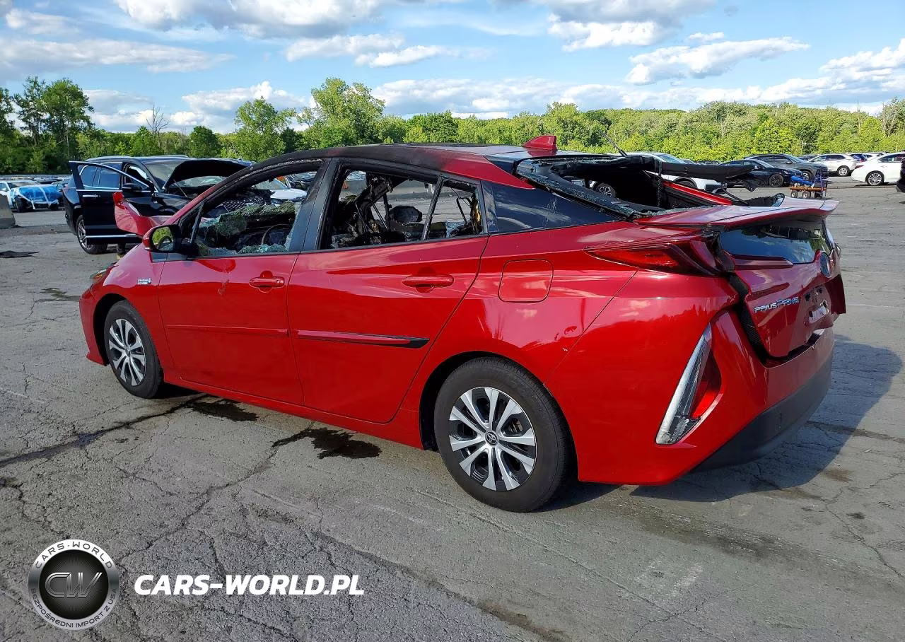 2021 Toyota Prius Prime Le VIN:JTDKAMFP3M3195517 - 2