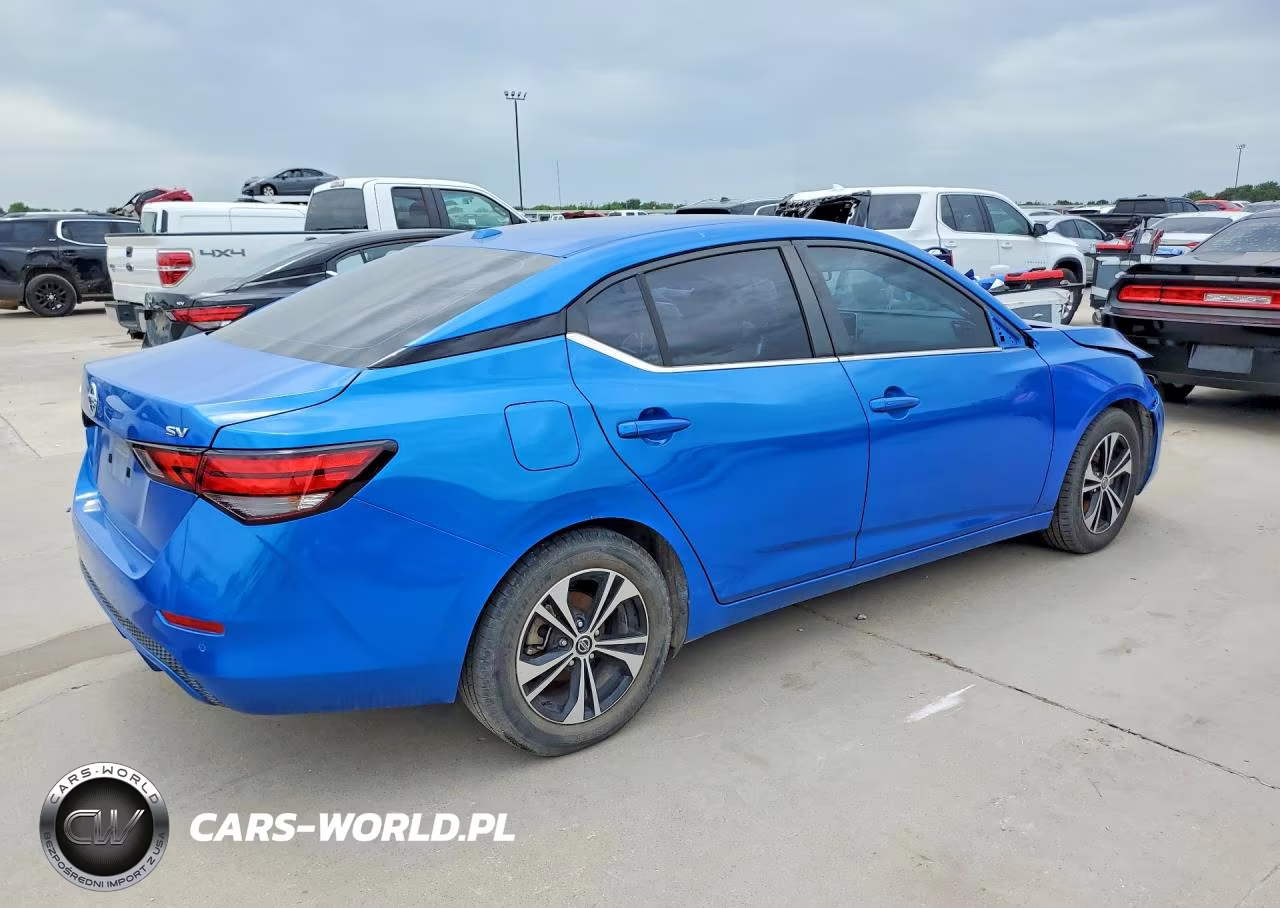 2022 Nissan Sentra Sv VIN:3N1AB8CV2NY243667 - 3