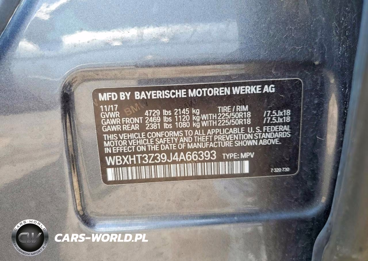 2018 BMW X1 xDrive28I VIN:WBXHT3Z39J4A66393 - 12