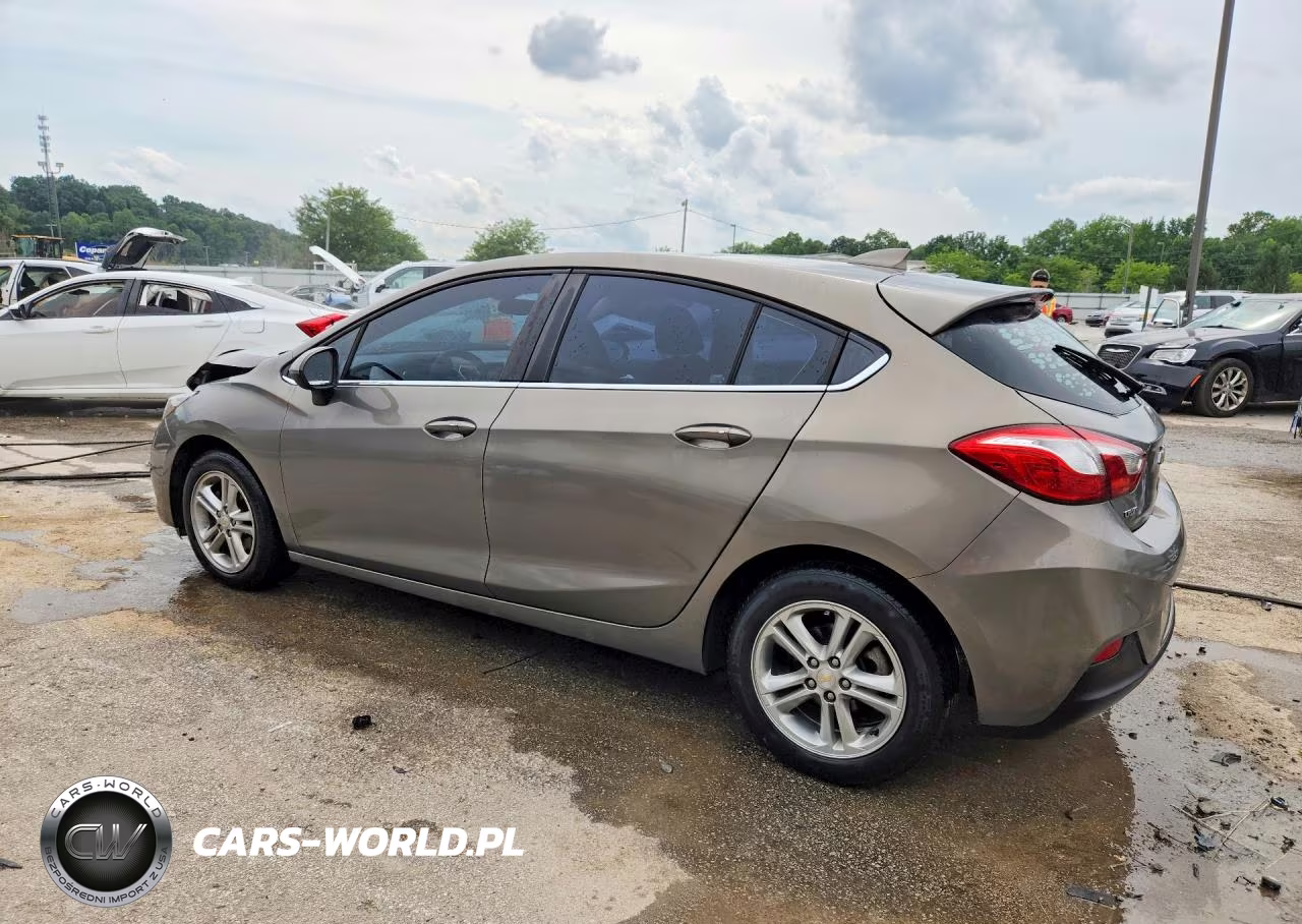 2017 Chevrolet Cruze Lt VIN:3G1BE6SM9HS581475 - 2