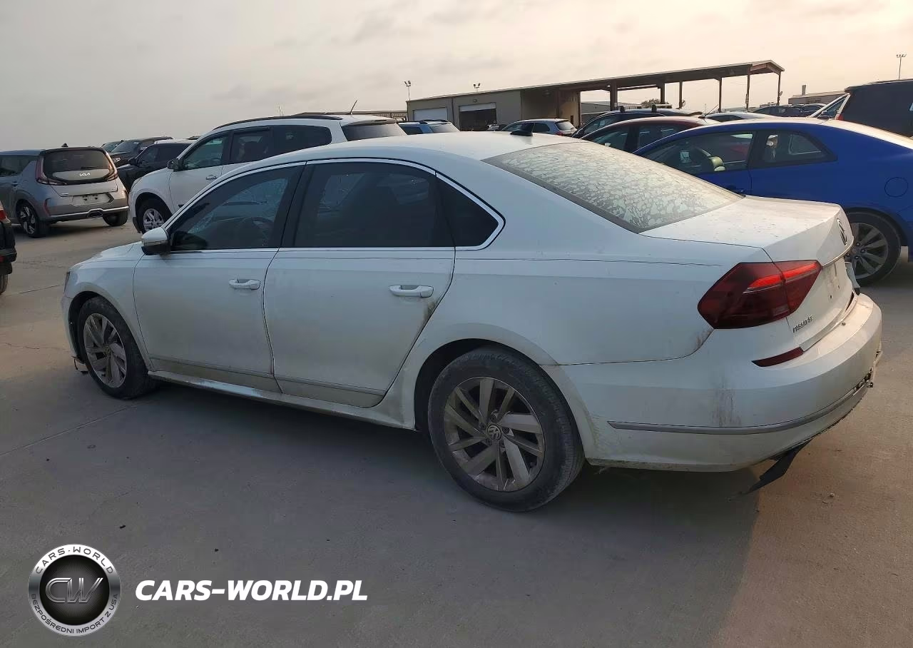 2018 Volkswagen Passat Se VIN:1VWBA7A33JC002703 - 2