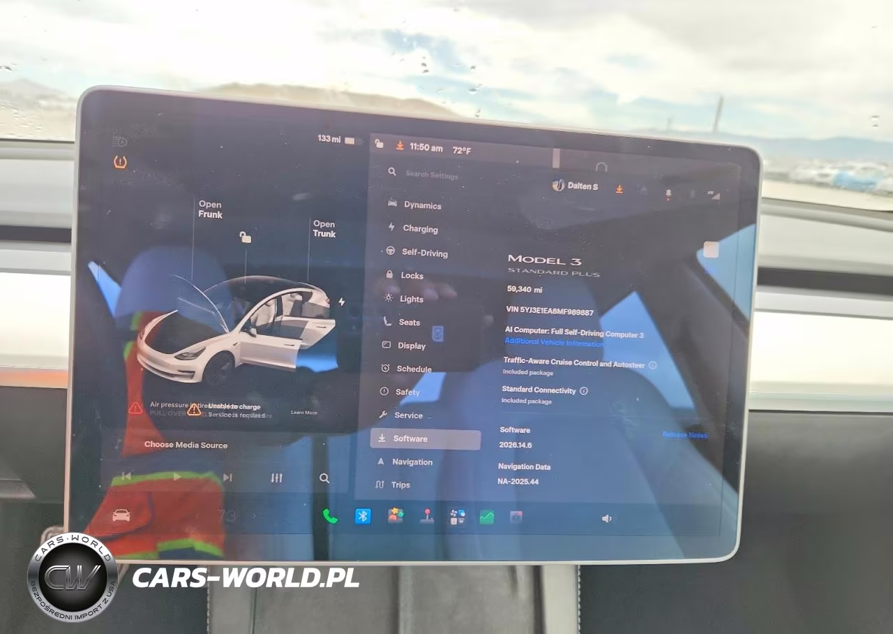 2021 Tesla Model 3 VIN:5YJ3E1EA8MF989887 - 9
