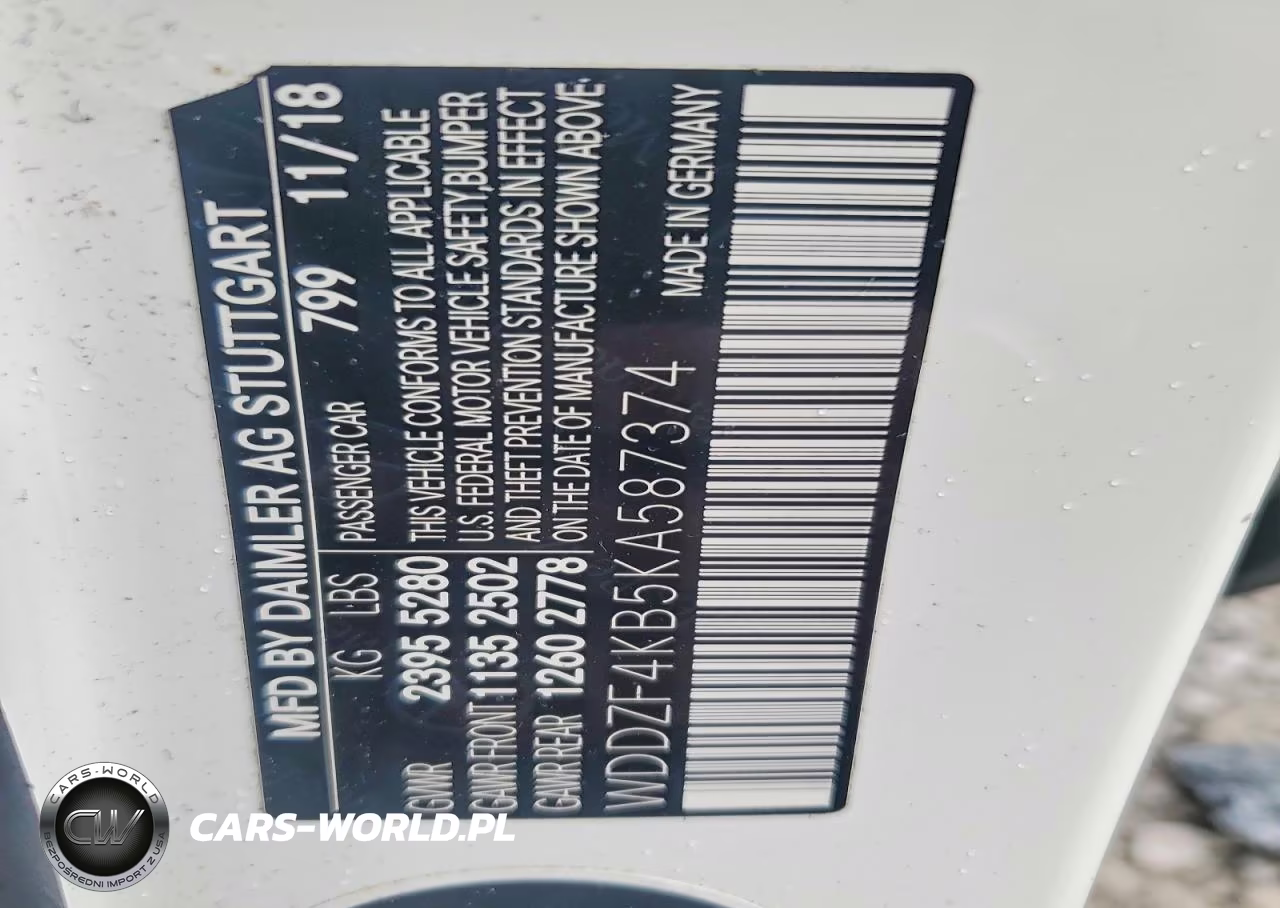 2019 Mercedes-Benz E 300 4Matic VIN:WDDZF4KB5KA587374 - 12