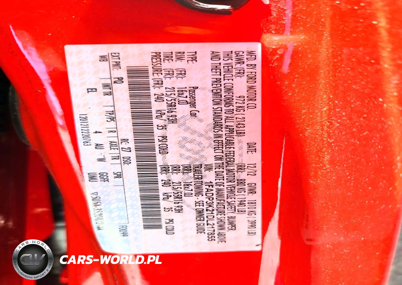 2013 Ford Focus Se VIN:1FADP3K21DL217855 - 14
