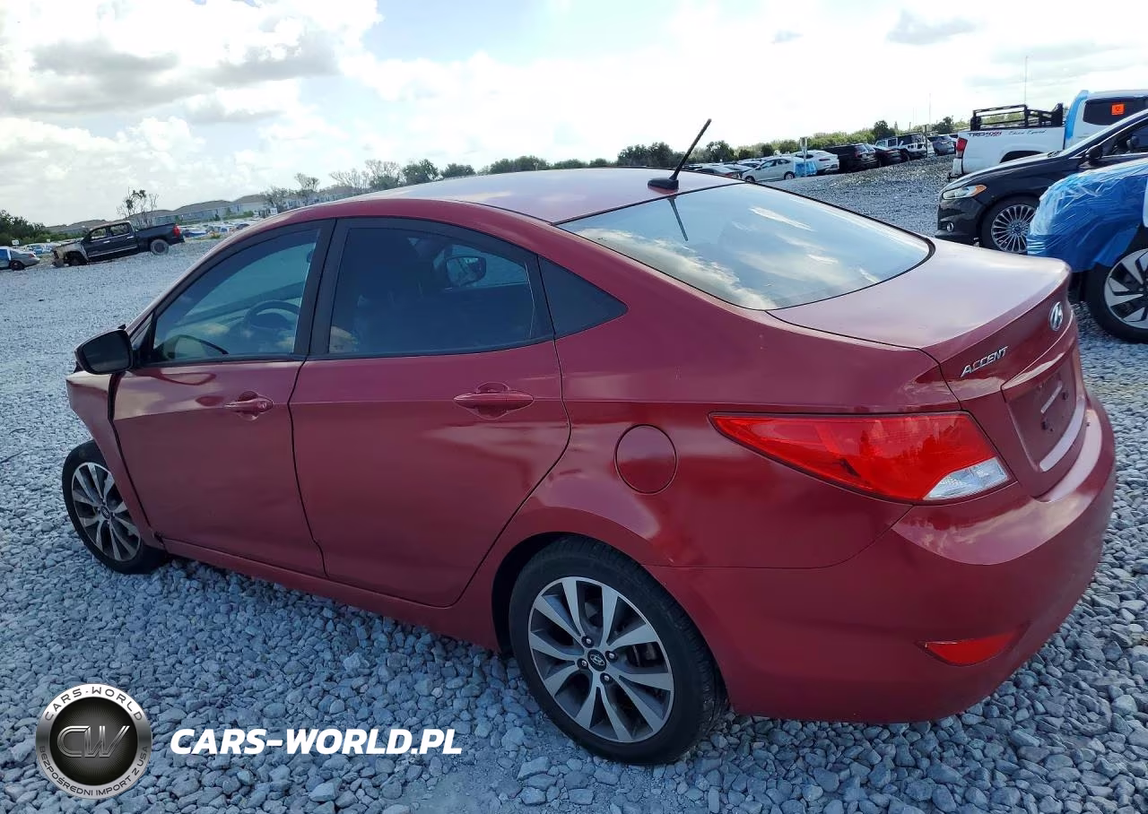 2017 Hyundai Accent Se VIN:KMHCT4AE5HU378031 - 2
