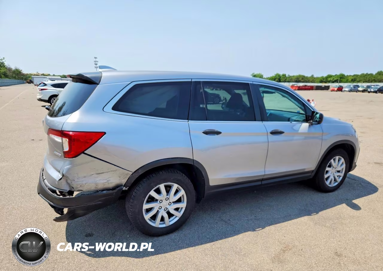 2019 Honda Pilot Lx VIN:5FNYF6H1XKB098993 - 3