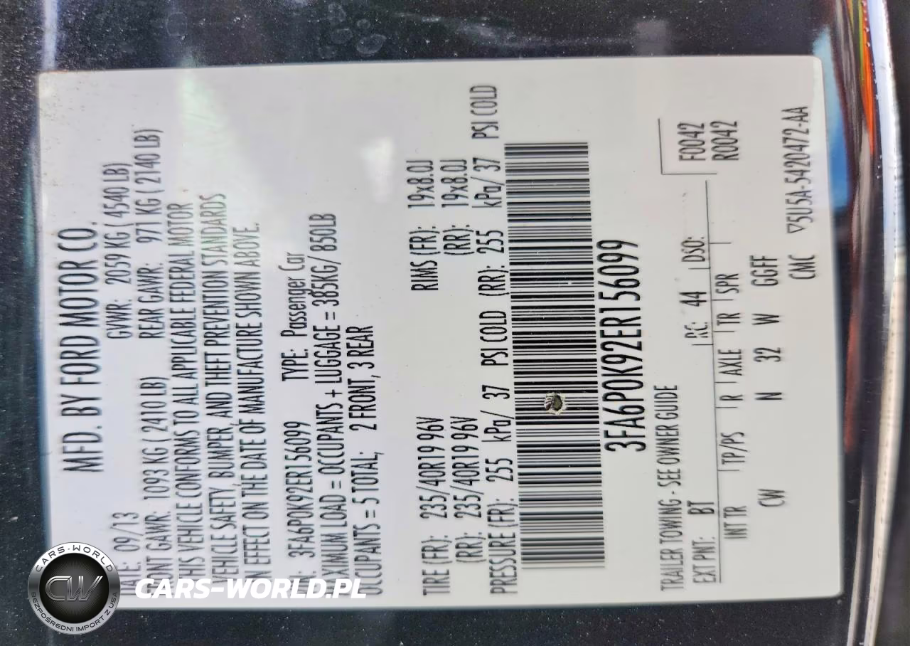 2014 Ford Fusion Titanium VIN:3FA6P0K92ER156099 - 12