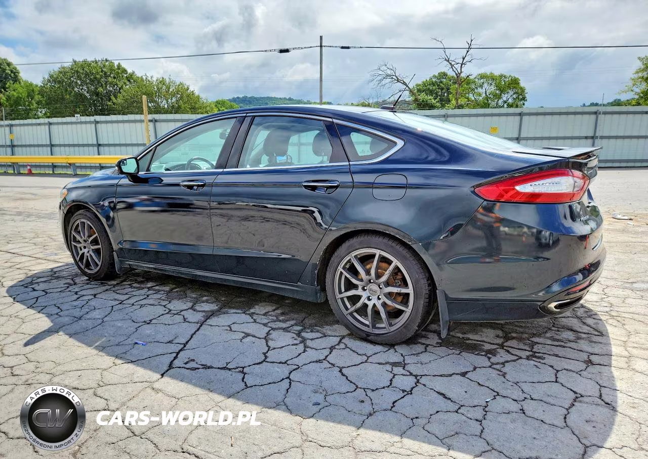 2014 Ford Fusion Titanium VIN:3FA6P0K92ER156099 - 2
