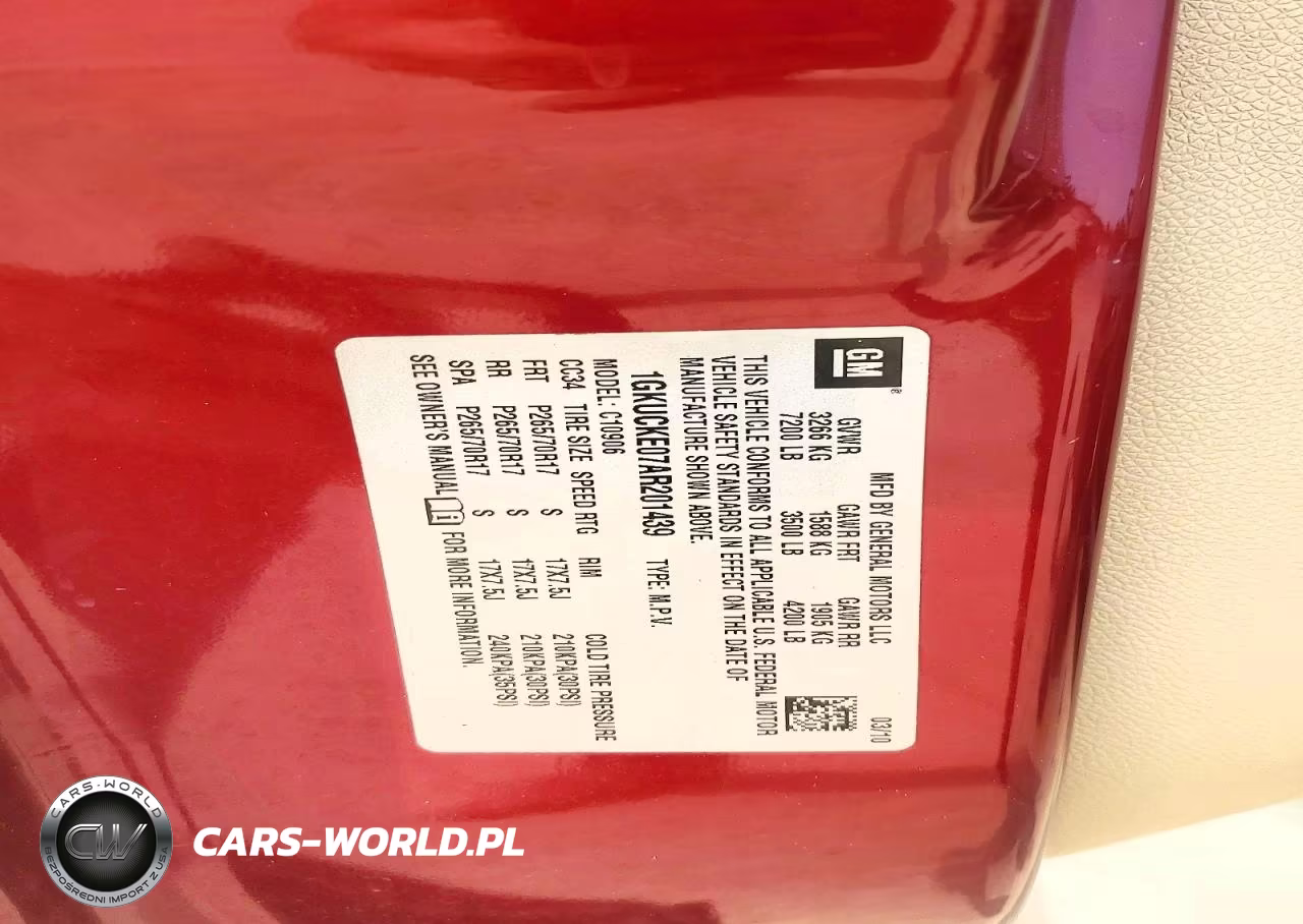 2010 GMC Yukon Xl C1500 Slt VIN:1GKUCKE07AR201439 - 13