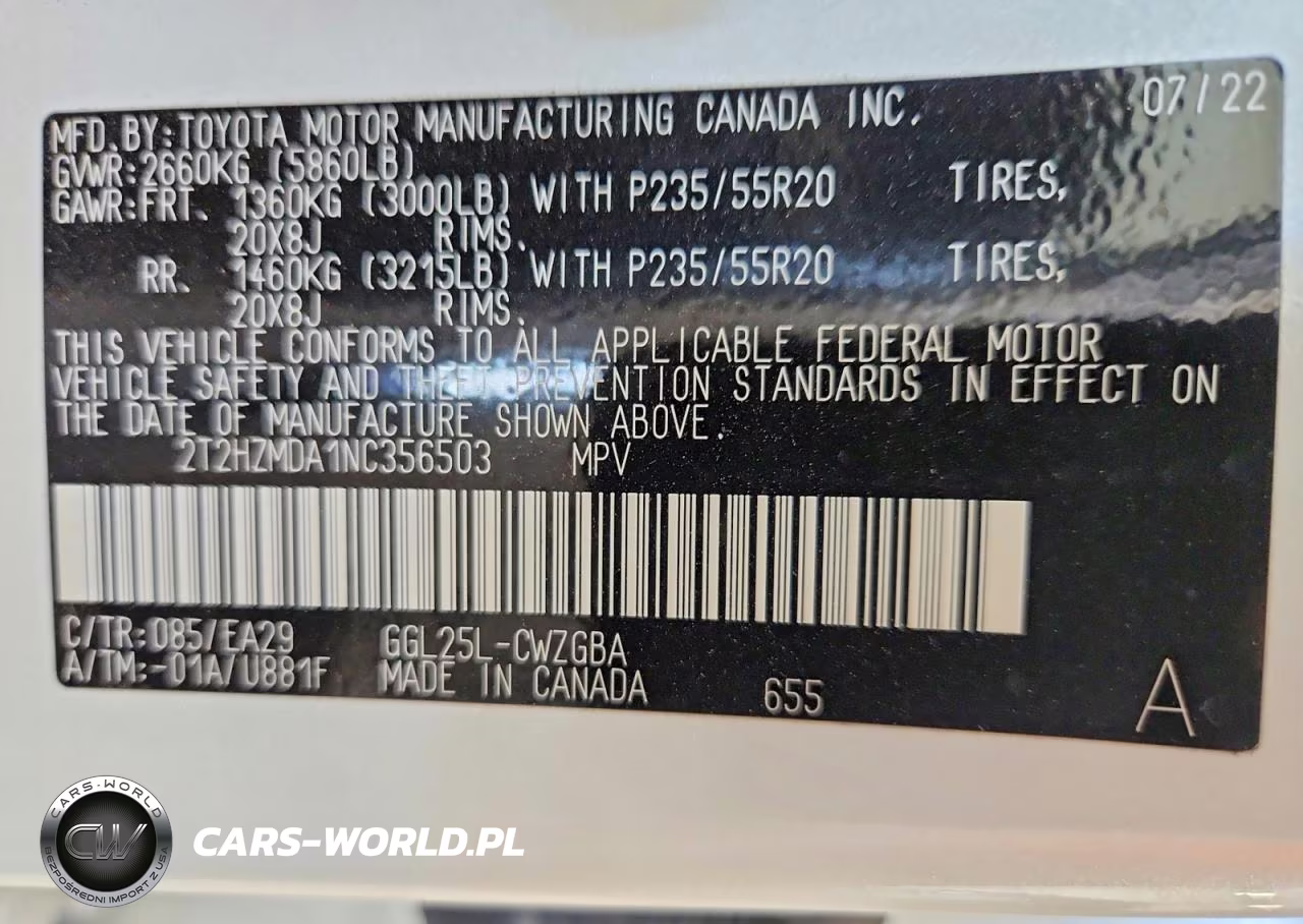 2022 Lexus Rx 350 VIN:2T2HZMDA1NC356503 - 13