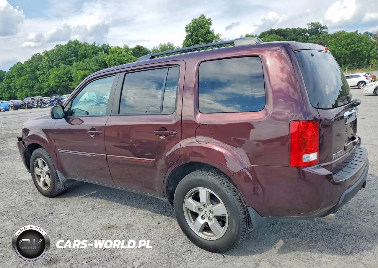 2010 Honda Pilot Exl VIN:5FNYF4H58AB026423 - 2