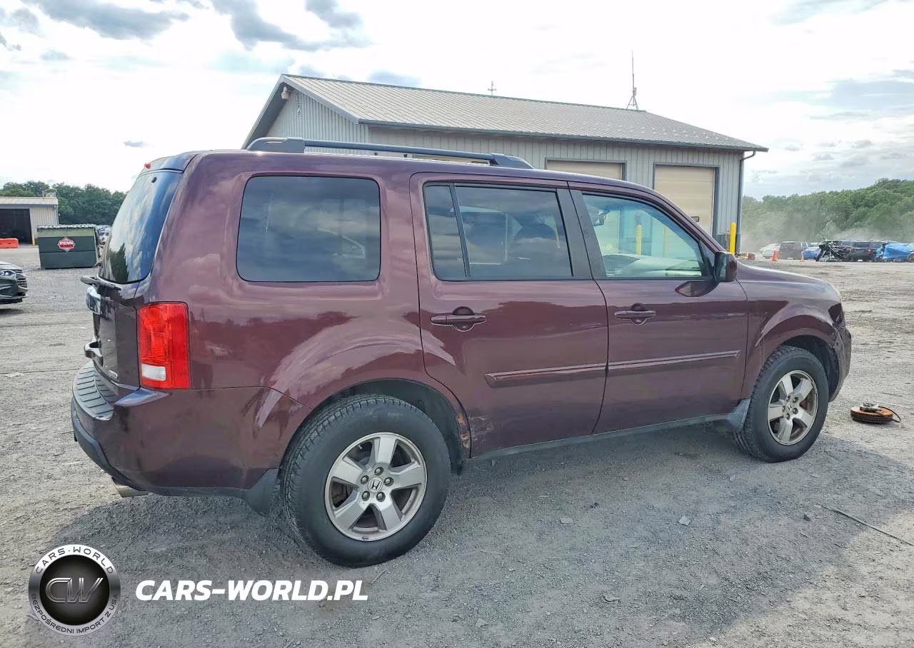 2010 Honda Pilot Exl VIN:5FNYF4H58AB026423 - 3