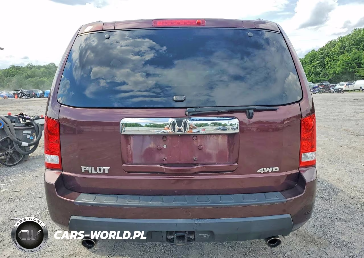 2010 Honda Pilot Exl VIN:5FNYF4H58AB026423 - 6