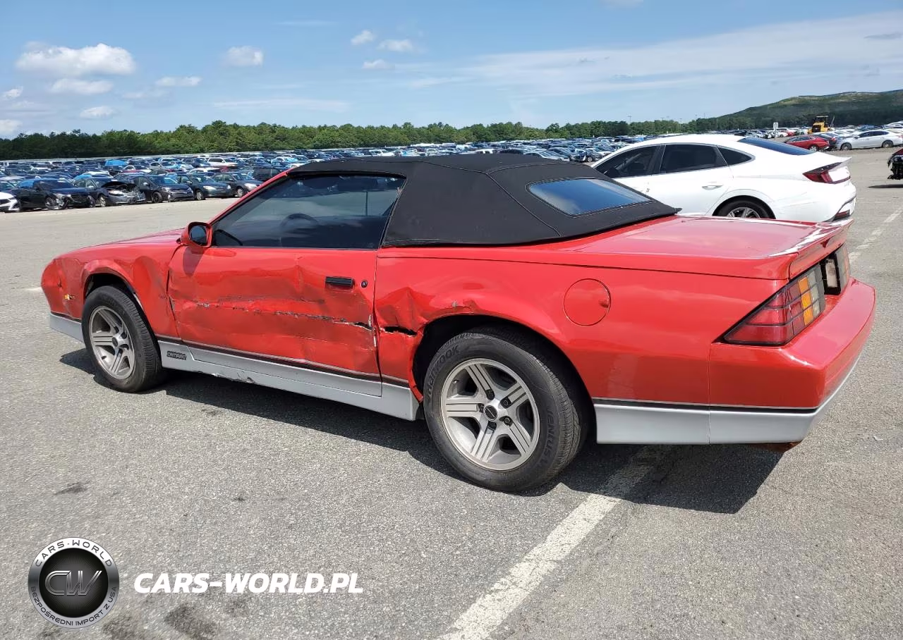 1988 Chevrolet Camaro VIN:1G1FP31E0JL169204 - 2