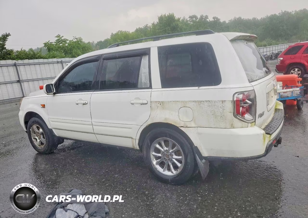 2006 Honda Pilot Ex VIN:2HKYF18546H538168 - 2