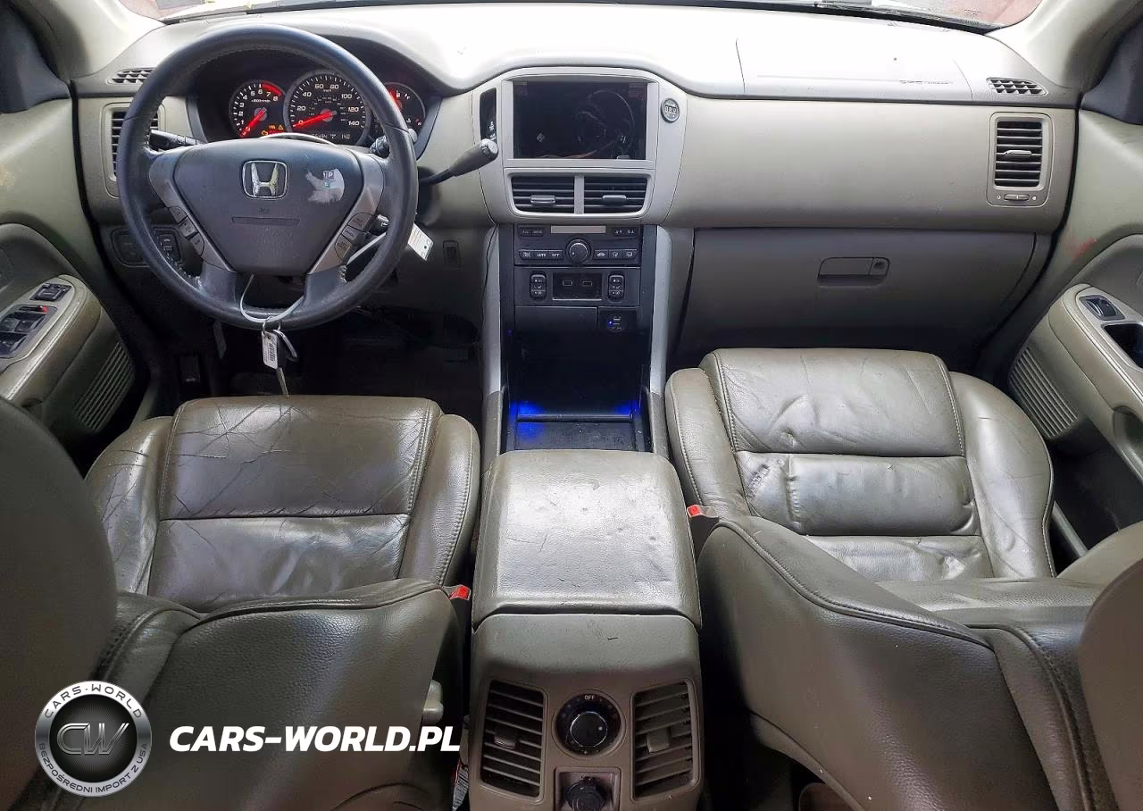 2006 Honda Pilot Ex VIN:2HKYF18546H538168 - 8