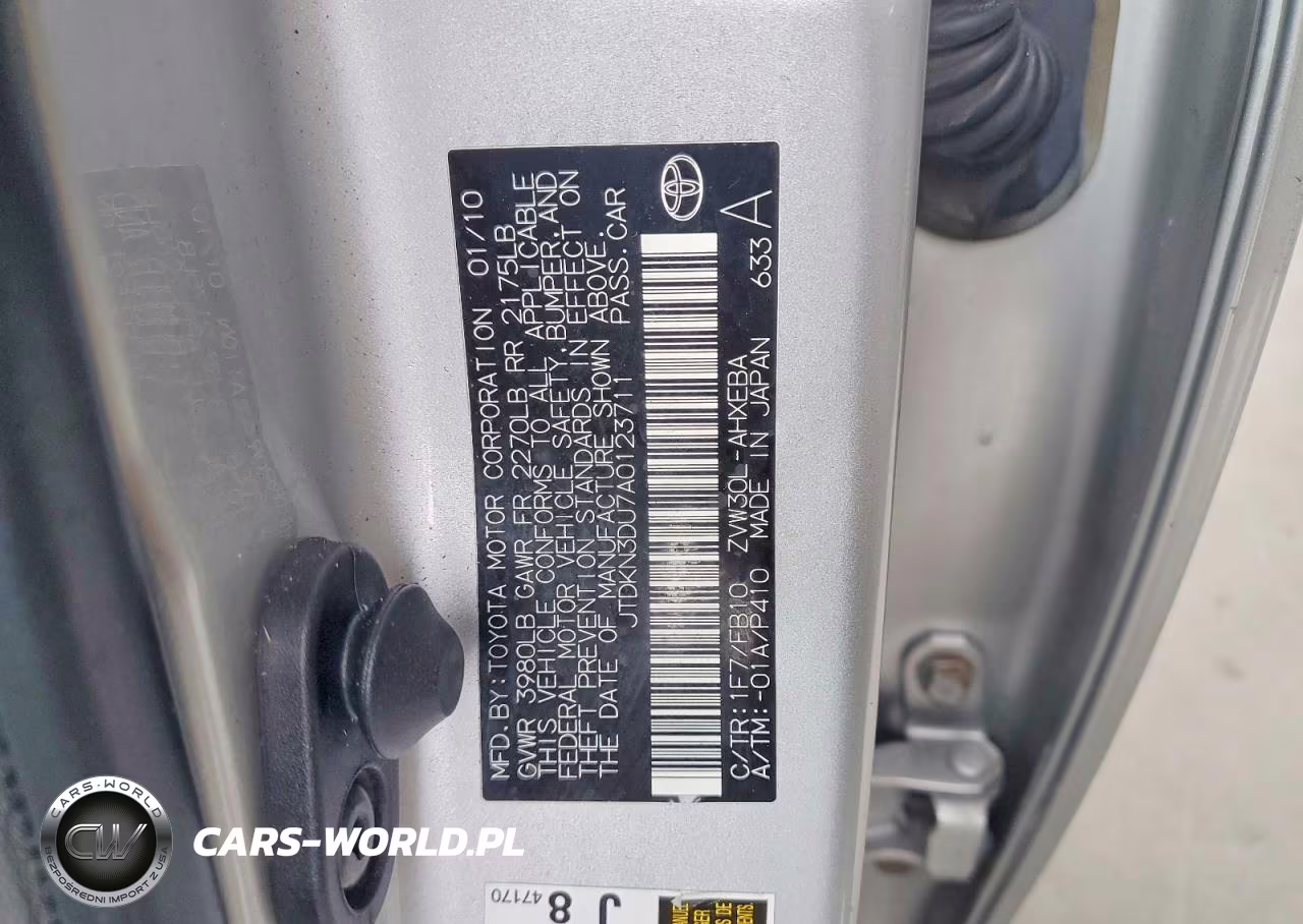 2010 Toyota Prius Ii VIN:JTDKN3DU7A0123711 - 13