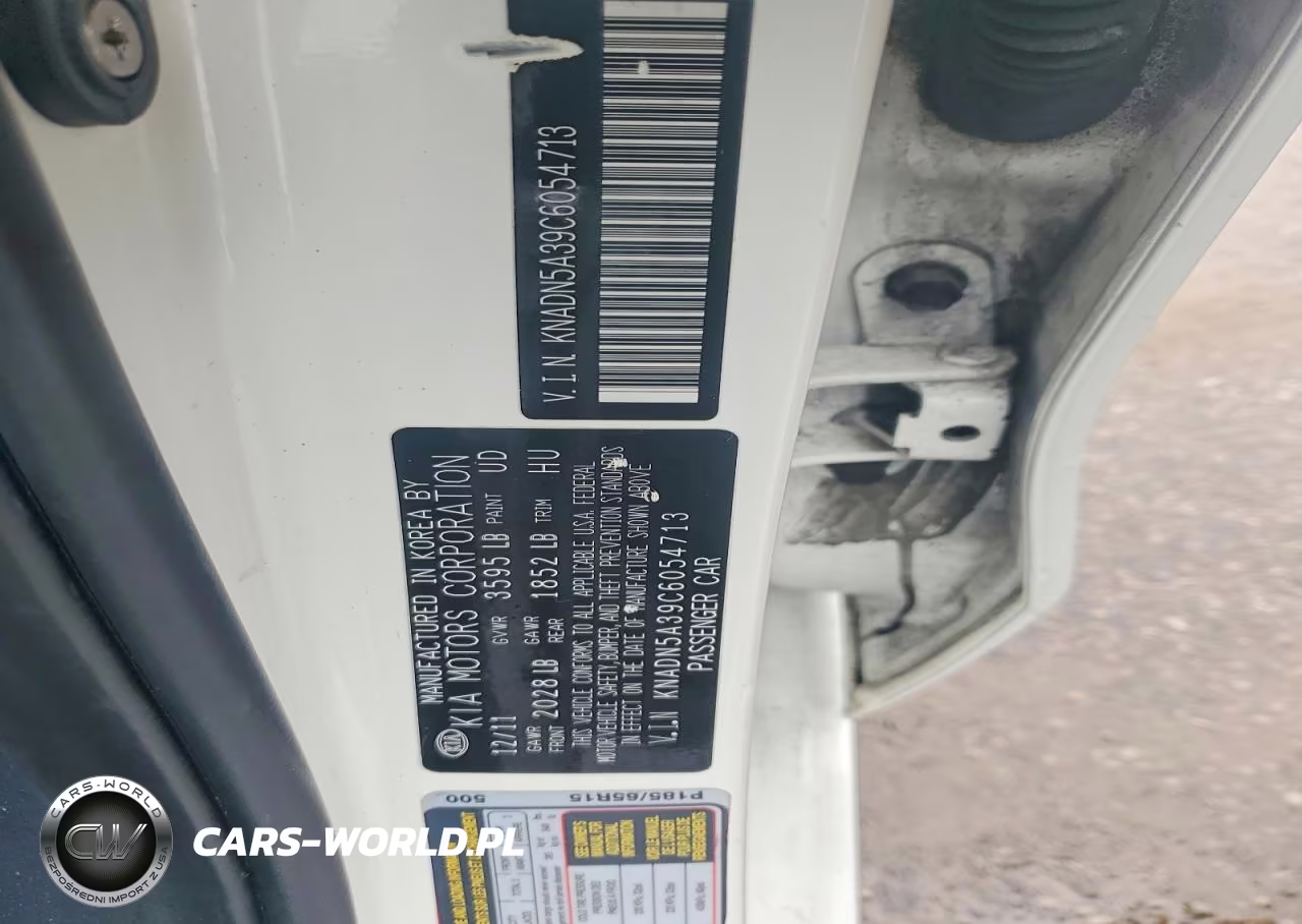 2012 Kia Rio 5-Door Ex VIN:KNADN5A39C6054713 - 12