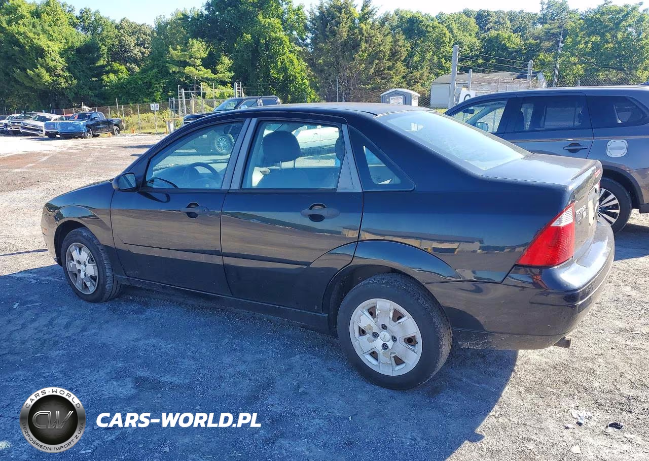 2007 Ford Focus Zx4 VIN:1FAHP34N97W307671 - 2