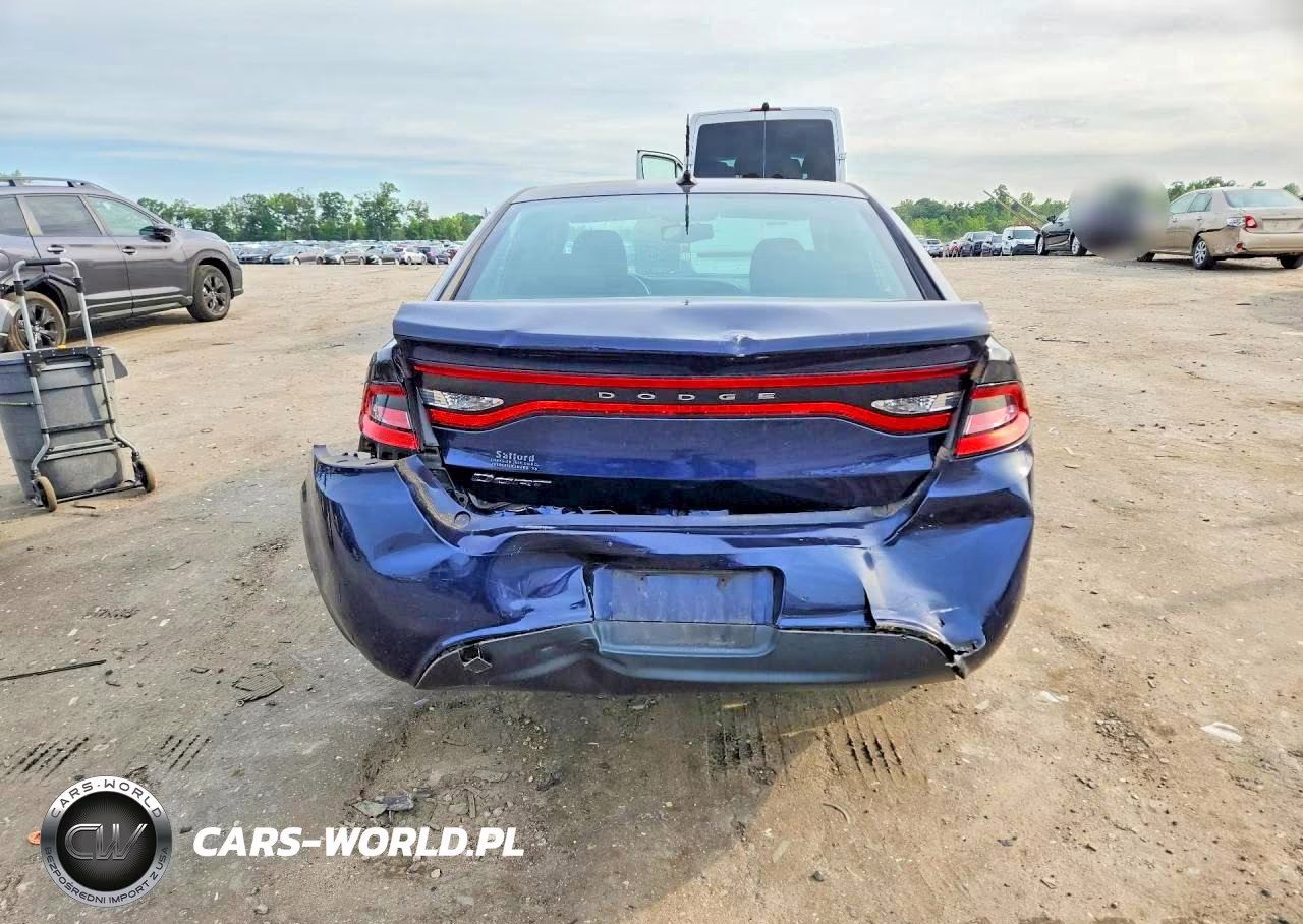 2013 Dodge Dart Se VIN:1C3CDFAA8DD292091 - 6