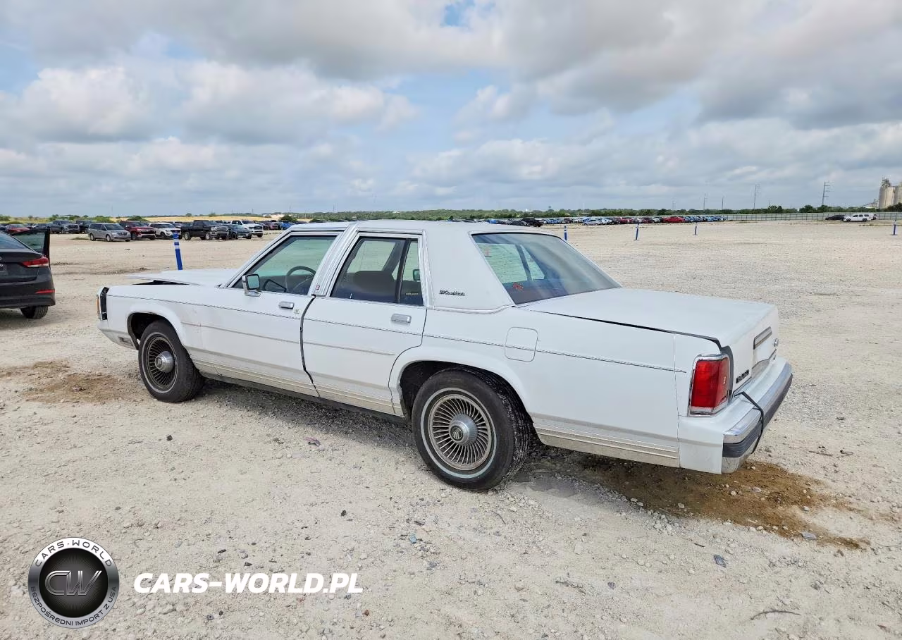 1991 Ford Crown Victoria Lx VIN:2FACP74F9MX169463 - 2