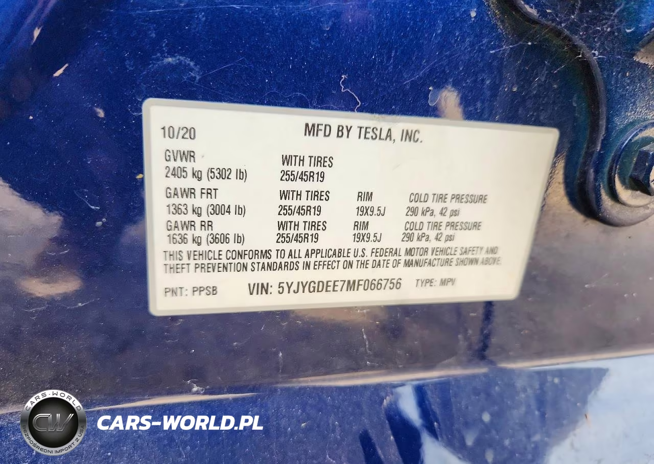 2021 Tesla Model Y VIN:5YJYGDEE7MF066756 - 13