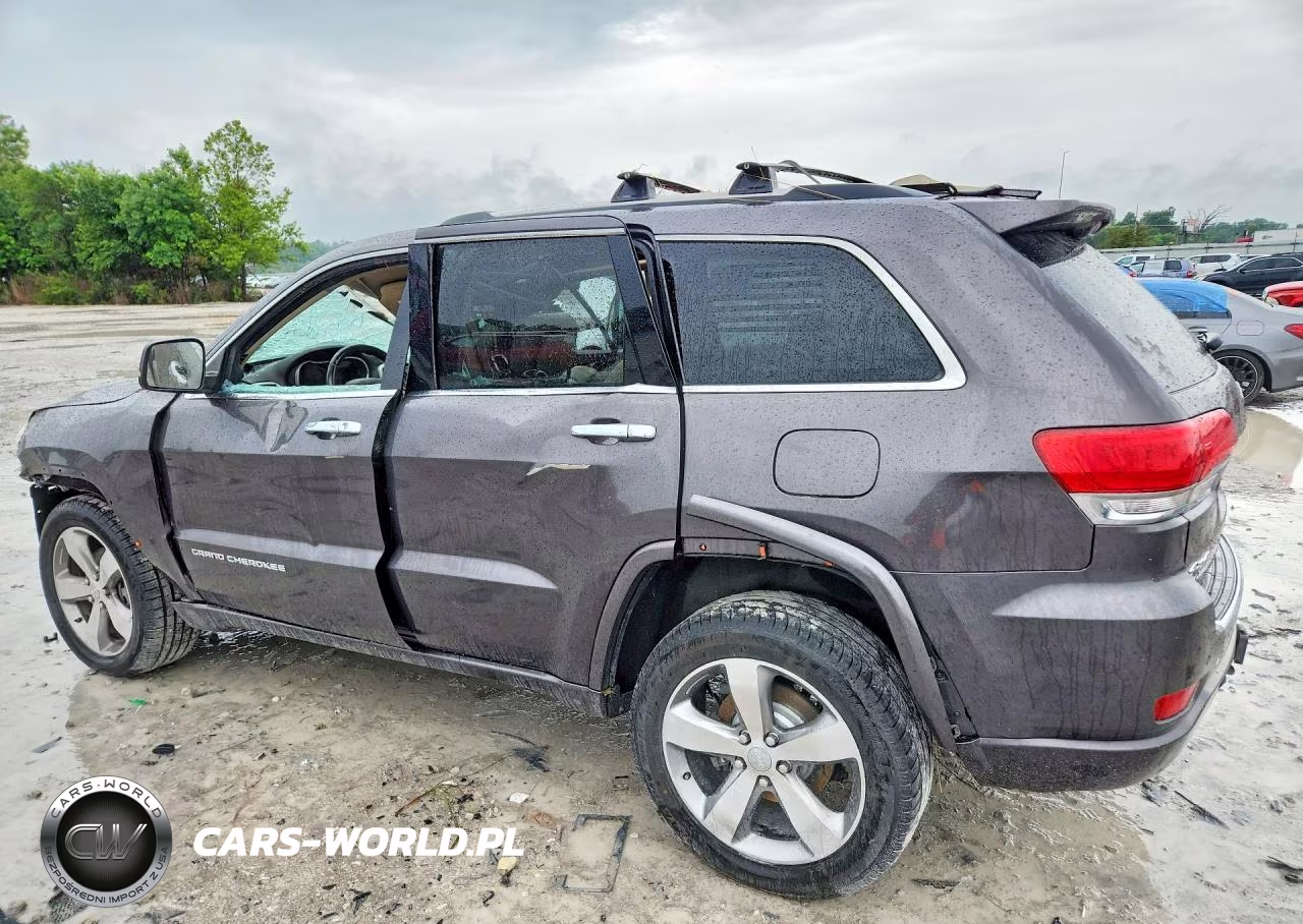 2014 Jeep Grand Cherokee Overland VIN:1C4RJFCG3EC517895 - 2