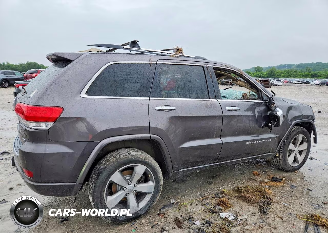 2014 Jeep Grand Cherokee Overland VIN:1C4RJFCG3EC517895 - 3