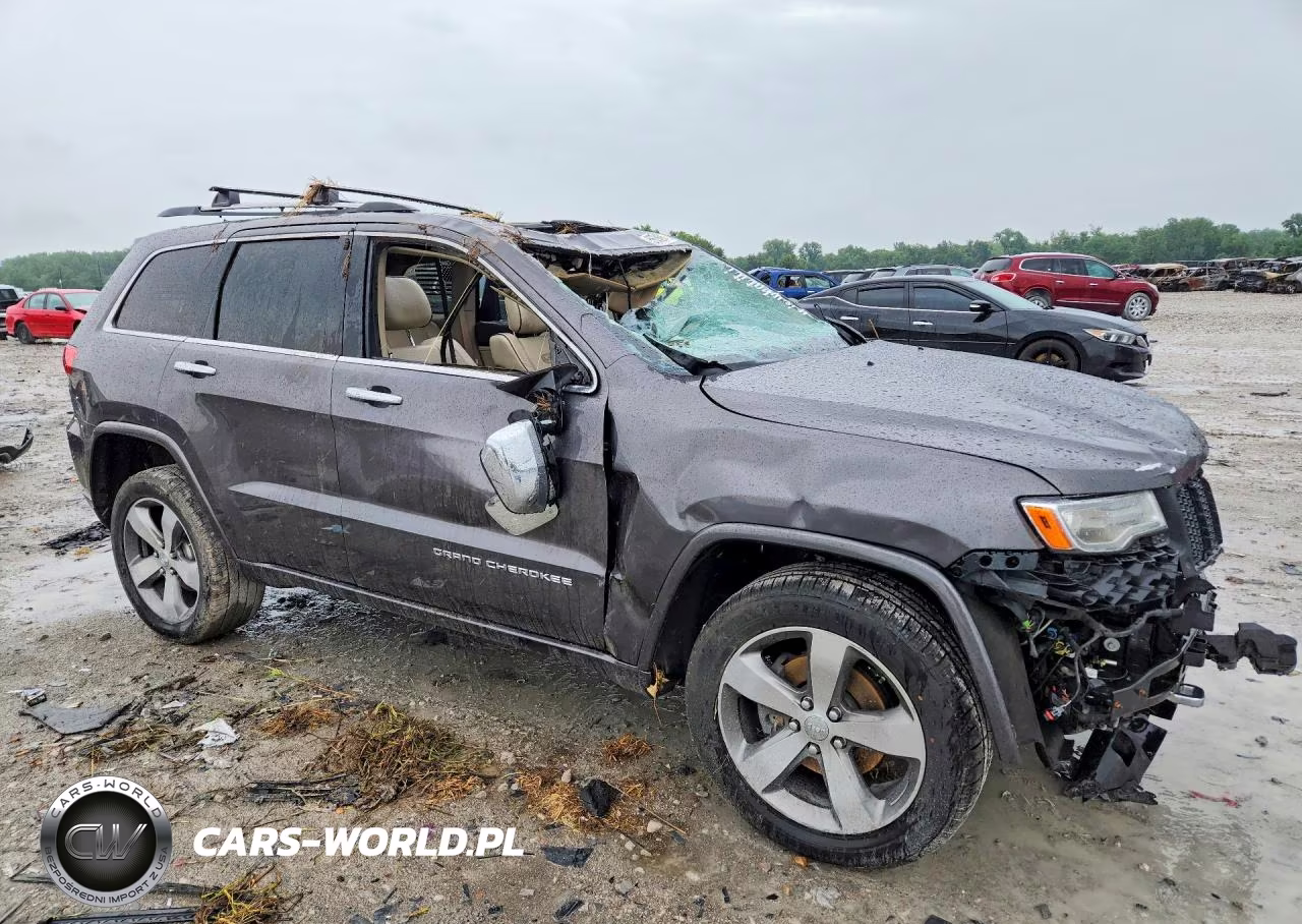 2014 Jeep Grand Cherokee Overland VIN:1C4RJFCG3EC517895 - 4