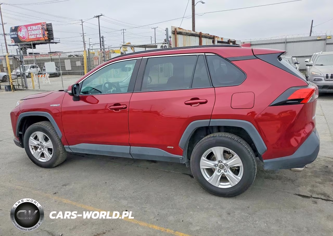 2021 Toyota Rav4 Hybrid Xle VIN:4T3RWRFV5MU025488 - 2