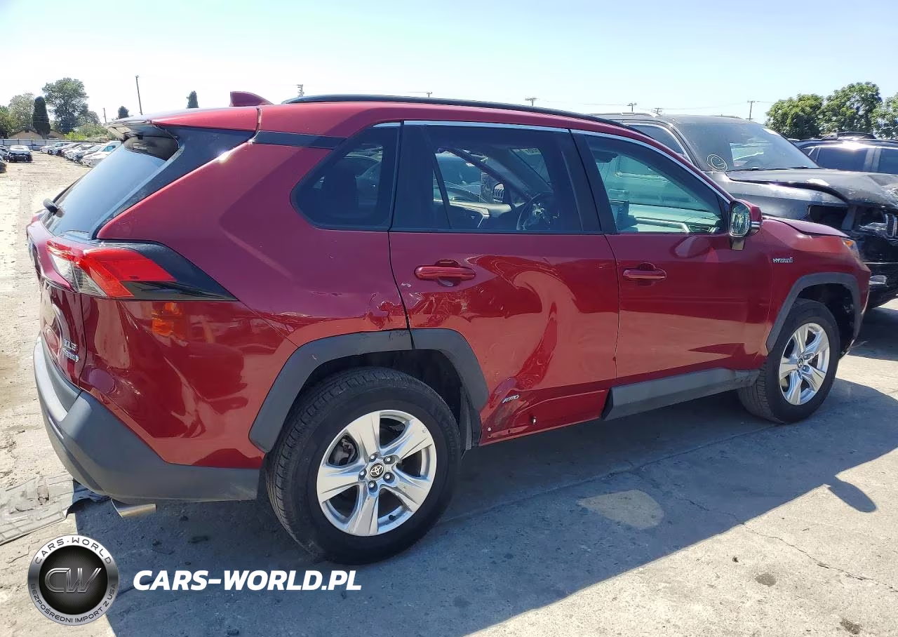 2021 Toyota Rav4 Hybrid Xle VIN:4T3RWRFV5MU025488 - 3