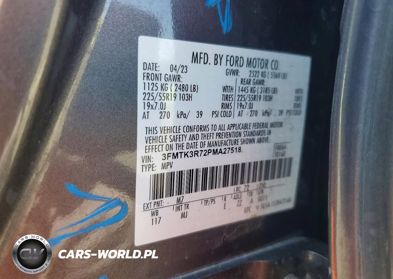 2023 Ford Mustang Mach-E Premium VIN:3FMTK3R72PMA27518 - 14