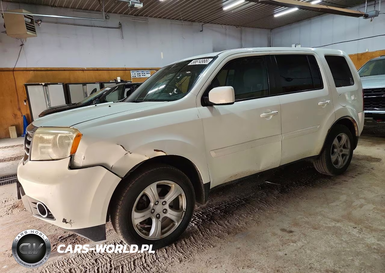2014 Honda Pilot Ex VIN:5FNYF4H47EB057028 - 1
