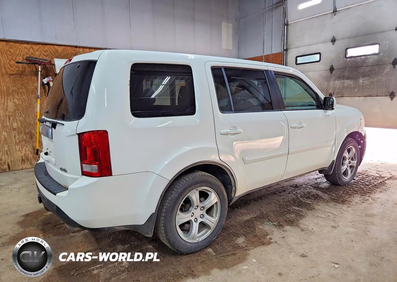 2014 Honda Pilot Ex VIN:5FNYF4H47EB057028 - 3