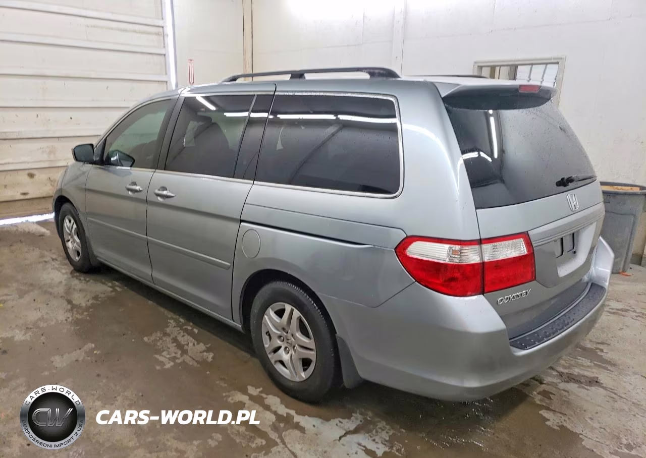 2007 Honda Odyssey Exl VIN:5FNRL38777B135733 - 2