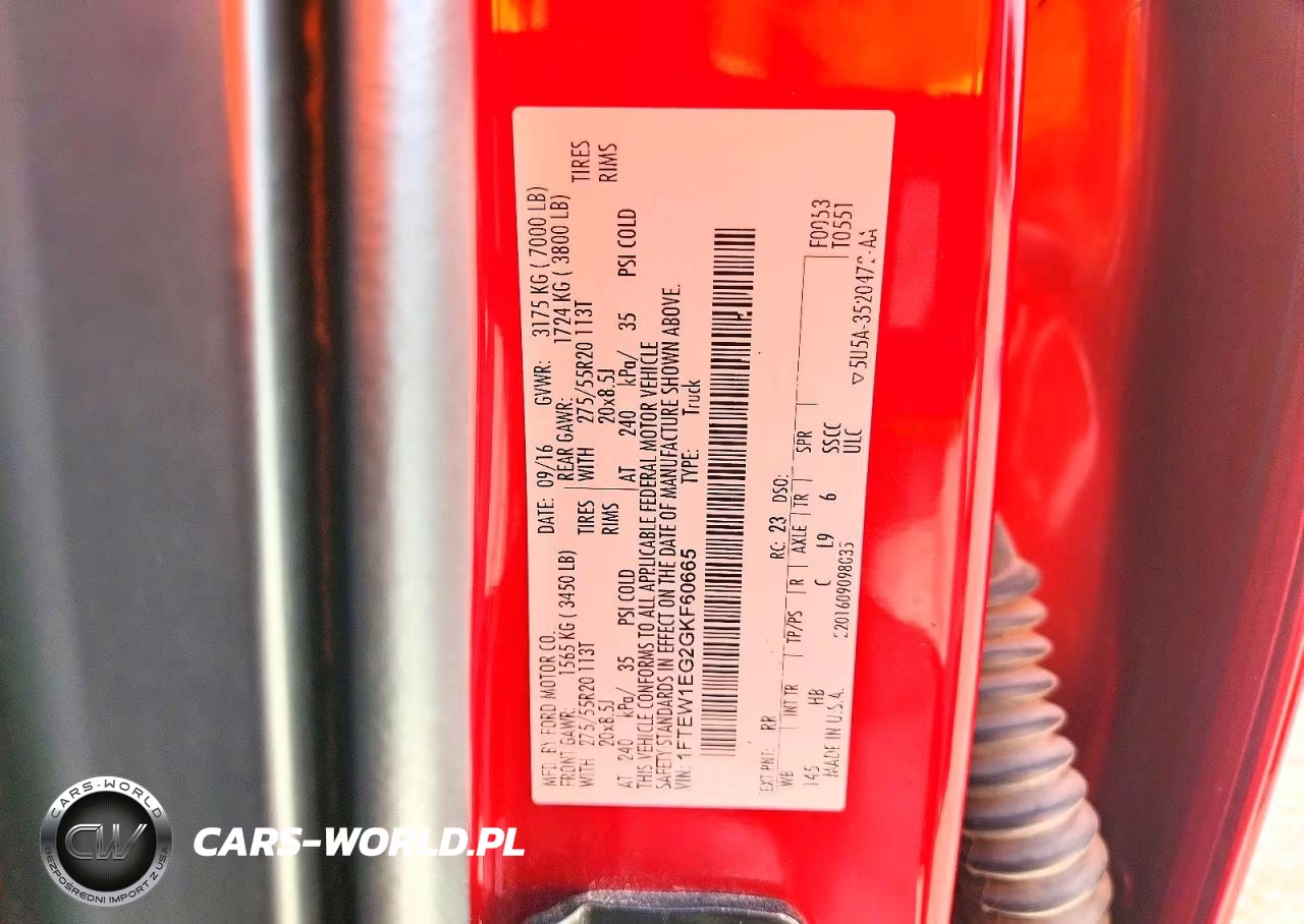 2016 Ford F150 Supercrew VIN:1FTEW1EG2GKF60665 - 12