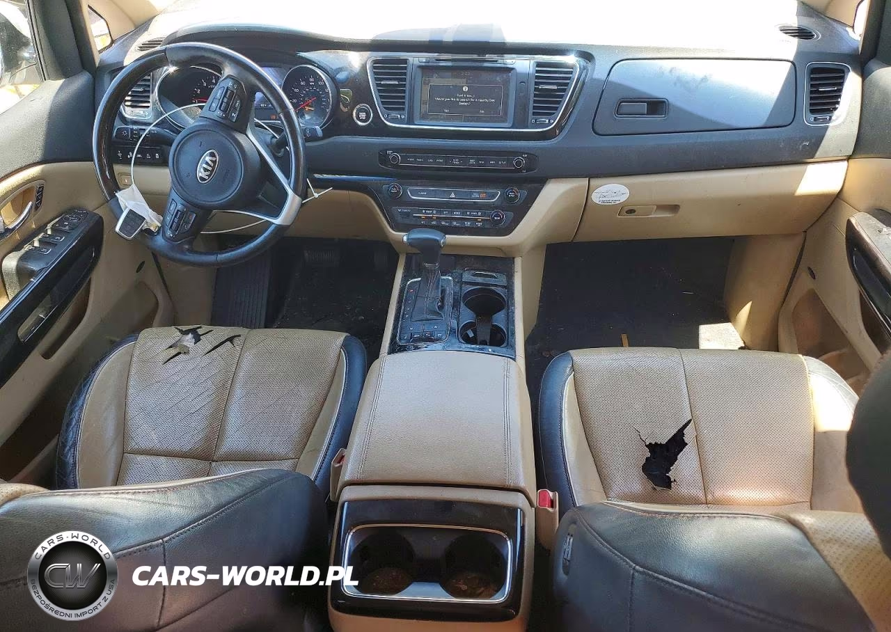 2017 Kia Sedona Sxl VIN:KNDME5C10H6282640 - 8