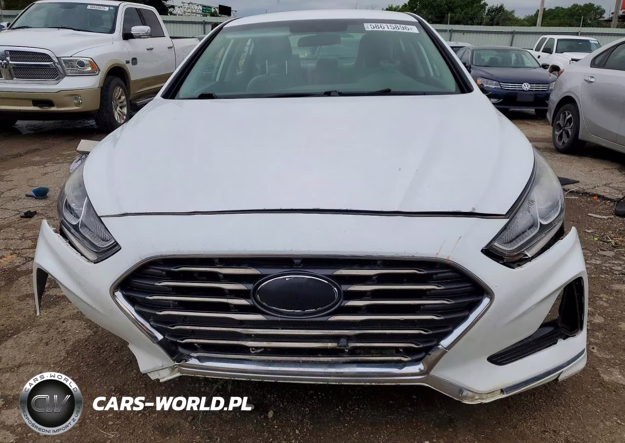 2019 Hyundai Sonata Eco Turbo VIN:5NPE24AA9KH756978 - 5