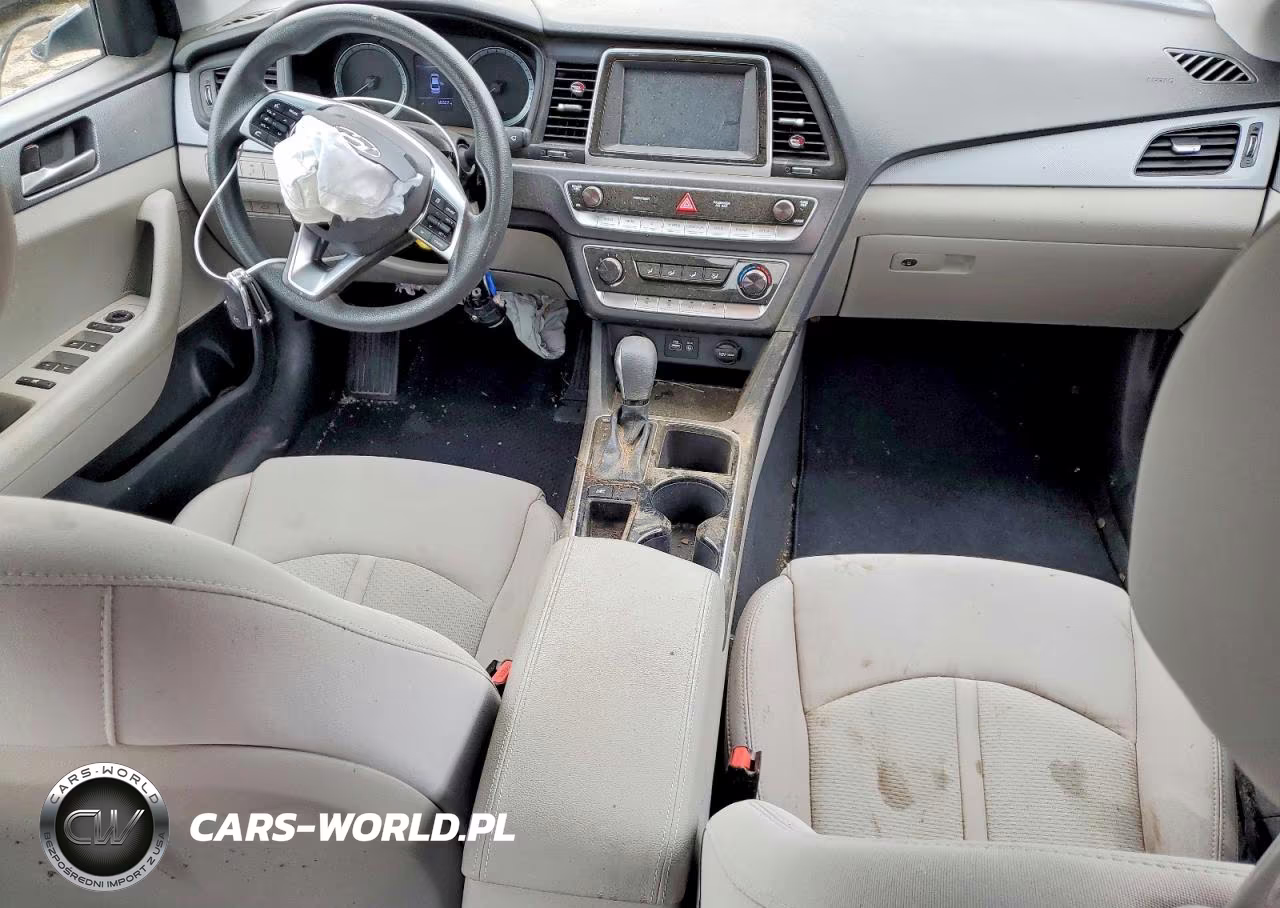 2019 Hyundai Sonata Eco Turbo VIN:5NPE24AA9KH756978 - 8