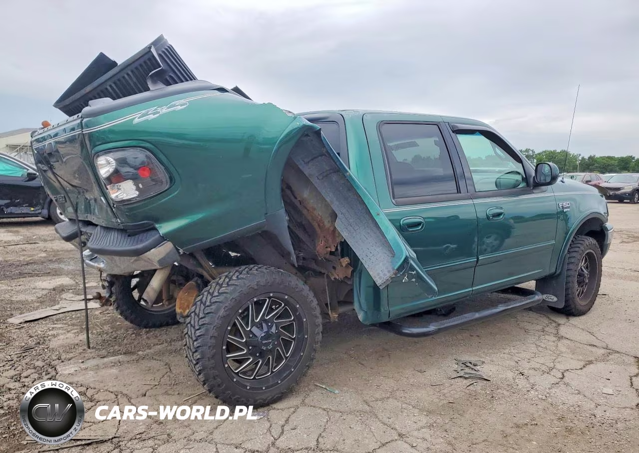 2001 Ford F150 Supercrew VIN:1FTRW08L51KD80009 - 3