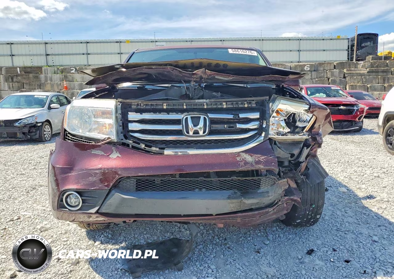 2014 Honda Pilot Exl VIN:5FNYF4H58EB029926 - 5