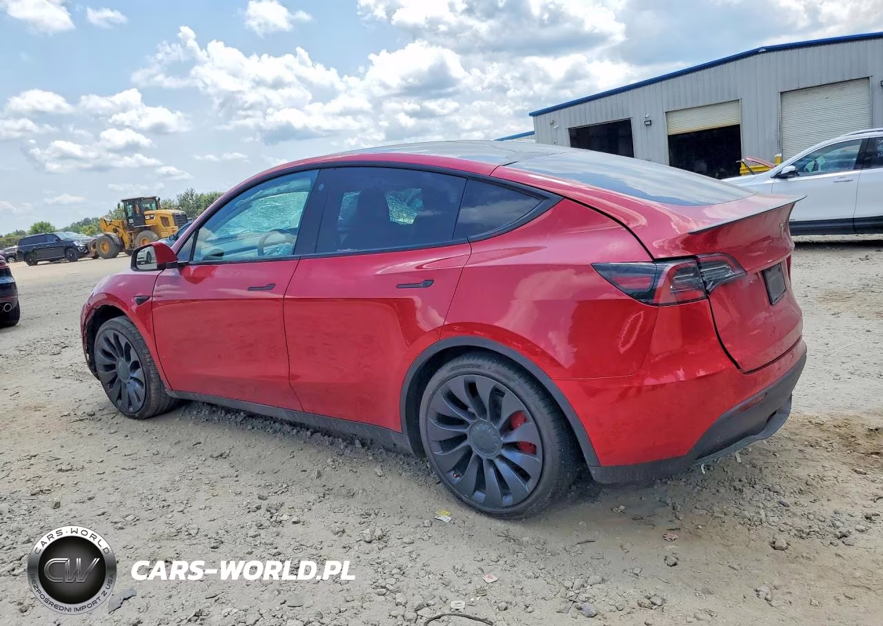 2021 Tesla Model Y VIN:5YJYGDEFXMF305645 - 2