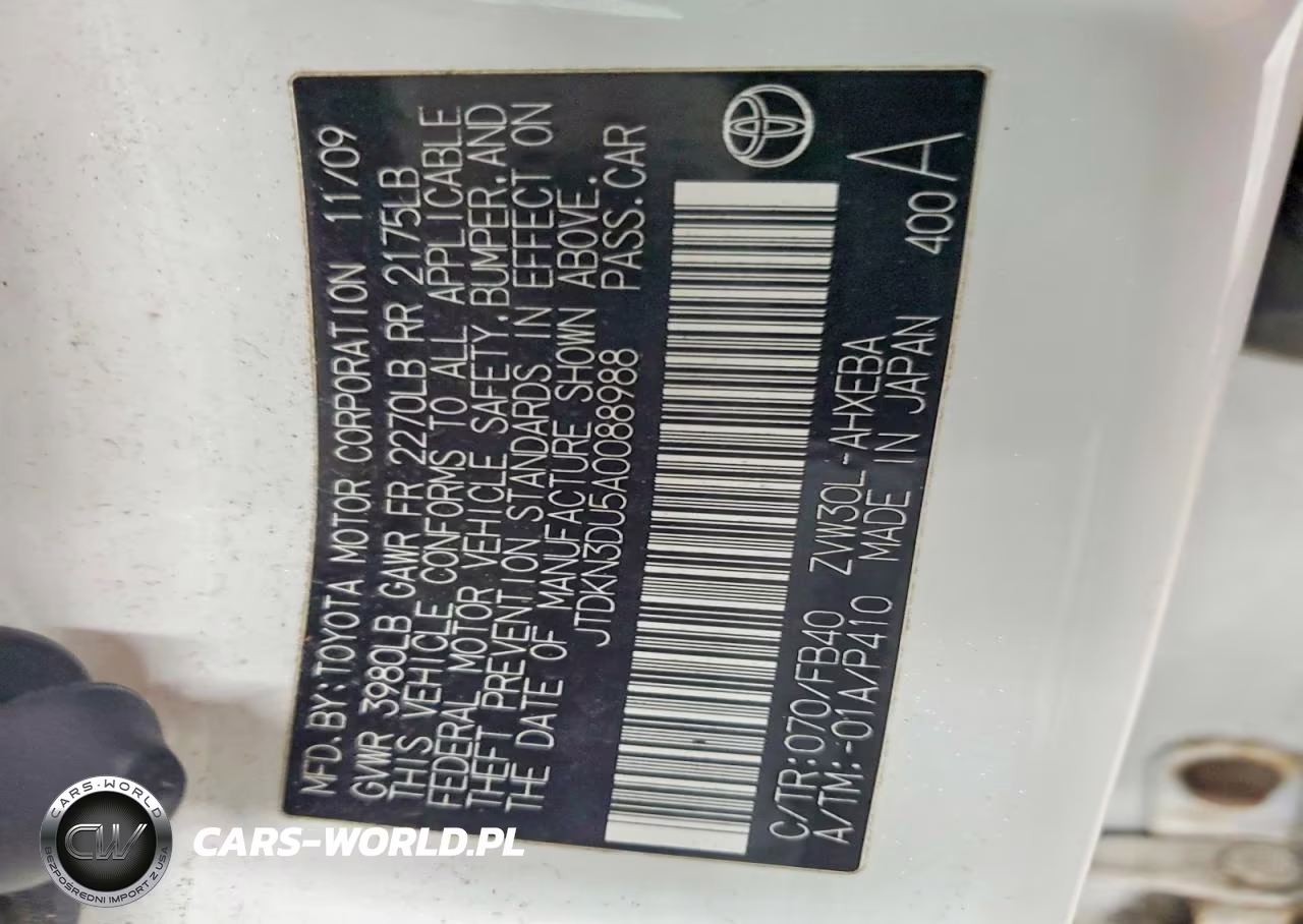 2010 Toyota Prius Iii VIN:JTDKN3DU5A0088988 - 12