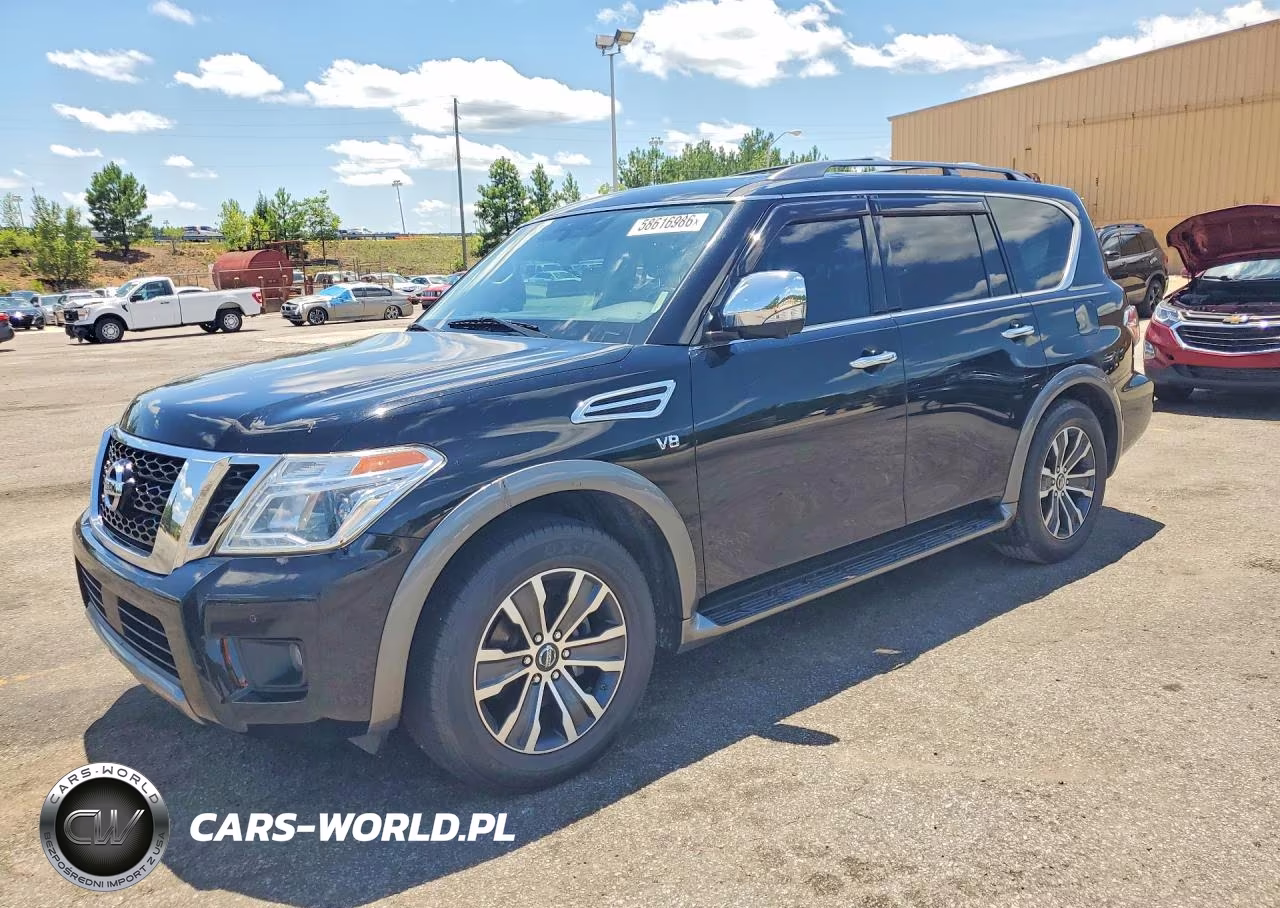 2020 Nissan Armada Sl VIN:JN8AY2NC1L9620582 - 1
