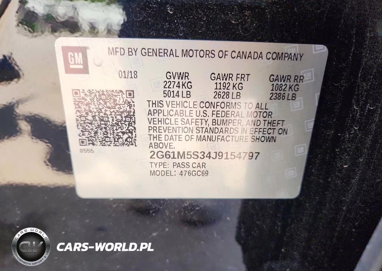 2018 Cadillac Xts Luxury VIN:2G61M5S34J9154797 - 13