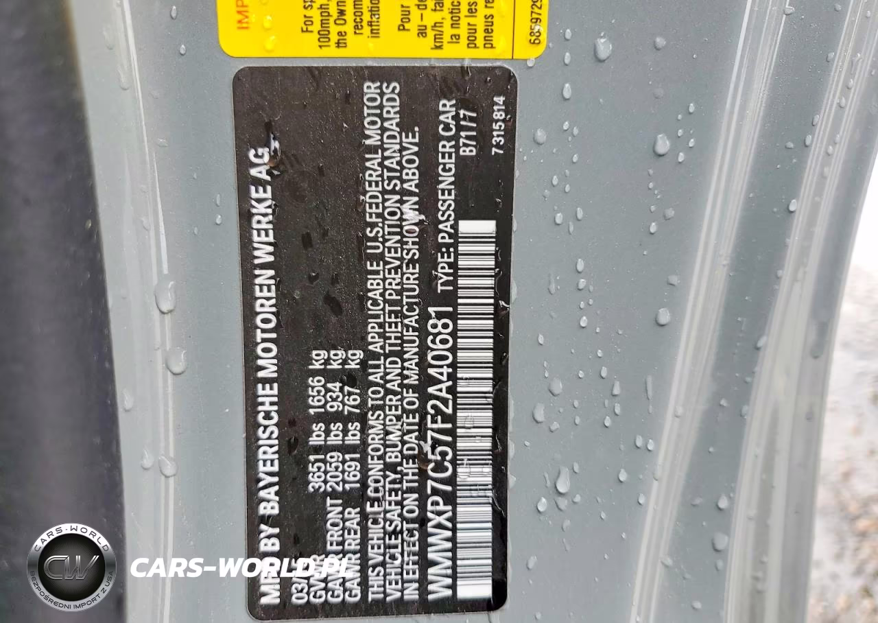 2015 Mini Cooper S VIN:WMWXP7C57F2A40681 - 12