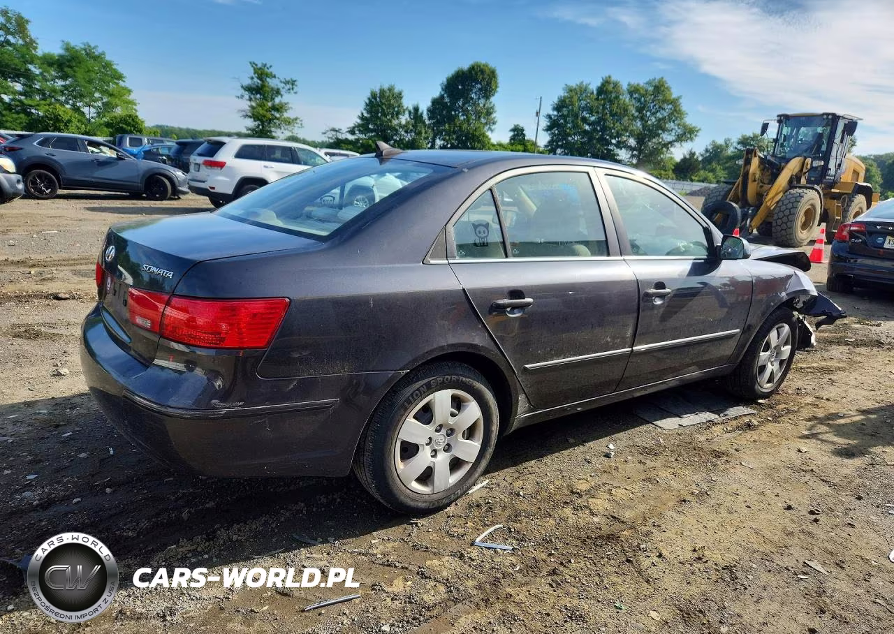 2009 Hyundai Sonata Gls VIN:5NPET46C09H434781 - 3