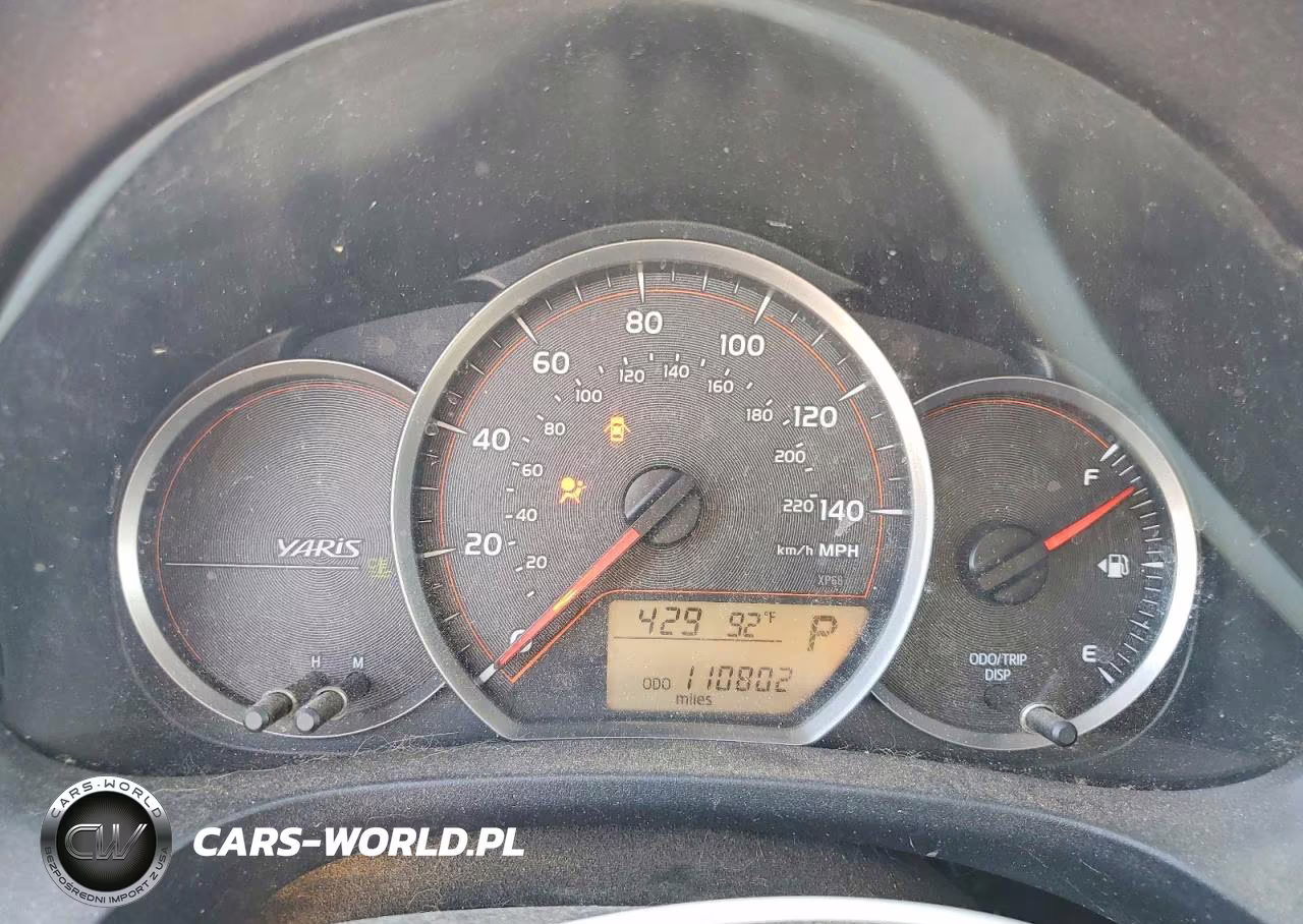 2013 Toyota Yaris 5-Door Le VIN:JTDKTUD3XDD562806 - 9