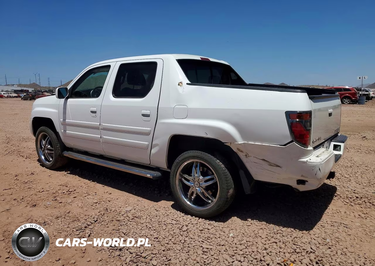 2008 Honda Ridgeline Rtl VIN:2HJYK16508H500071 - 2